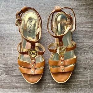 Michael by Michael Kors Cage Platform Sandals